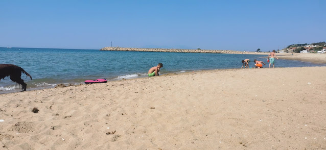 Met caravans aan de Egeïsche Zee