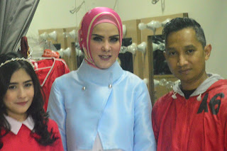 www.ceritaseleb.top -  Prilly, Angel dan mas Rully, Produser Pesbukers Ramadhan ANTV.