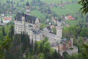 Neuschwanstein Castle is a 19th century Romanesque Revival Palace and is one . (neuschwanstein castle top view)