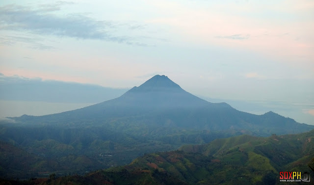 Mt. Matutum as seen from Kalonbarak Skyline Ridge