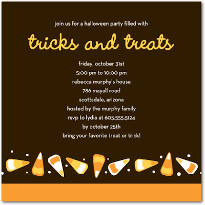 Birthday Cards  on Halloween Cards  Halloween Party Invitation Cards