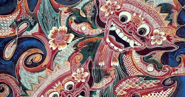 Makna  Motif  Batik  Bali Singa Barong Batik  Indonesia