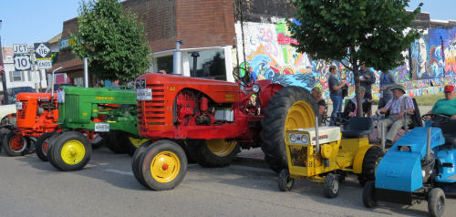 antique tractors