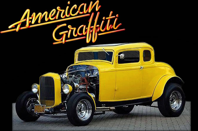  do Ford Deuce Coupe 1932 que protagonizou o filme American Graffiti