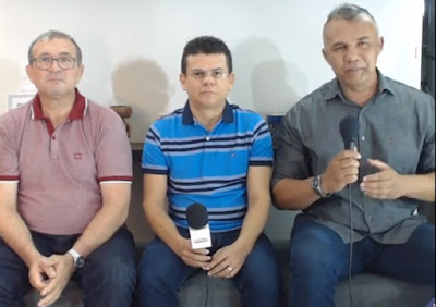 Prefeito Juninho Alves e vice-prefeito Paulo Brasil realizam live recorde de audiência