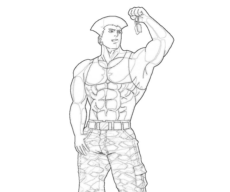 guile-body-coloring-pages