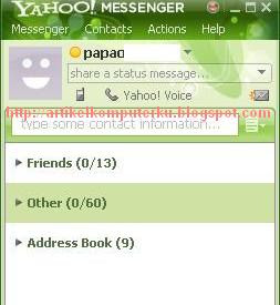 Log in yahoo messenger