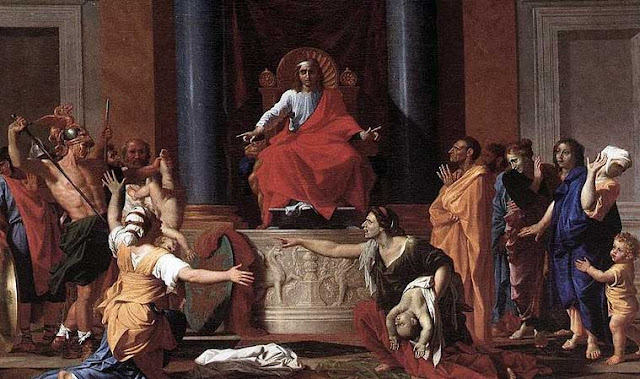 Penghakiman Nabi Sulaiman by Nicolas Poussin