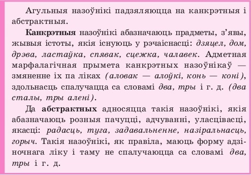 Агульно. Канкрэтныя і абстрактныя назоўнікі. Назоўнік. Назоўнікі гэта. Что такое зборныя назоўнікі.