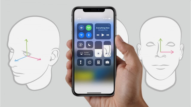 Apple faceID, face unlock, iPhone X