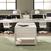 Craft Room Furniture : Check out Jen from Something Turquoise's new Craft Room! / See more ideas about craft room, craft room storage, craft room office.