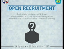 OPEN RECRUITMENT IN KSPM NEWS