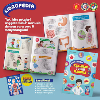 Pre Order Kidzopedia Keajaiban Tubuh Manusia