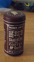 Trader Joes Coffee Garlic Rub