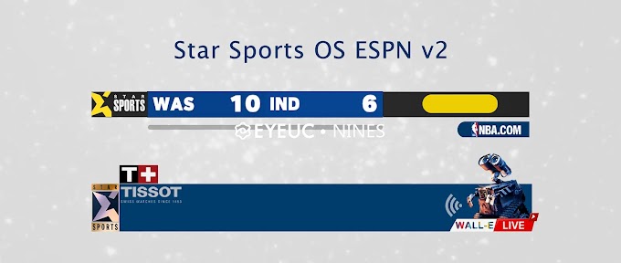 Star Sports Scoreboard OS ESPN v2 by NINES | NBA 2K23