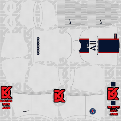 Paris Saint-Germain (PSG) Kits 2022-2023 Leaked Nike For Dream League Soccer 2022 (Away)