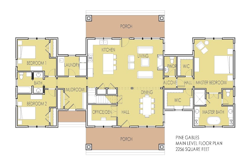 Top Ideas 44+ 2 Bedroom House Plans With Open Floor Plan