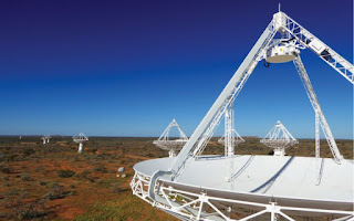 Askap Telescope in Australia Desert