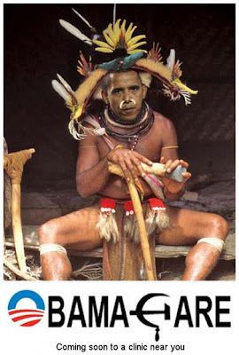 Obama Portrayed As Witch Doctor