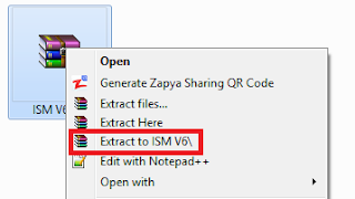 ISM V6 Extract File