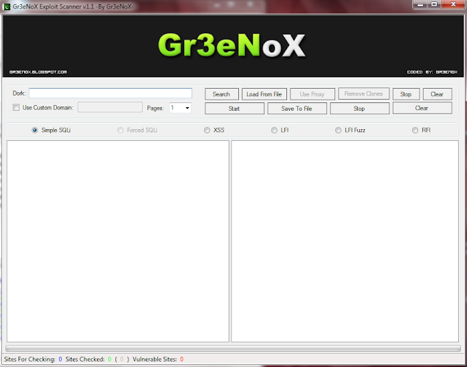 Grenox Exploit Scanner v1.1