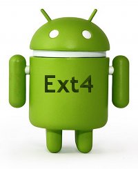 Android now use the Ext4 file system