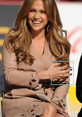 Jennifer Lopez Wore Brumani Diamond Cocktail Rings