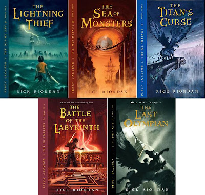 Percy Jackson The Olympians Series by Rick Riordan