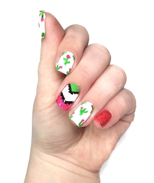 Cacti Nail Art