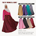 ROK PESTA VELVET UMBRELLA SKIRT 081372507000