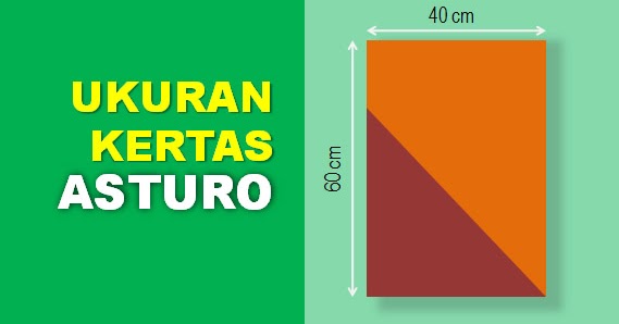 Ukuran Kertas  Asturo  Kegunaan Ciri Tekstur dan Harganya