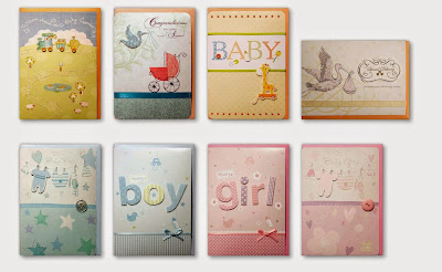 Baby shower cards