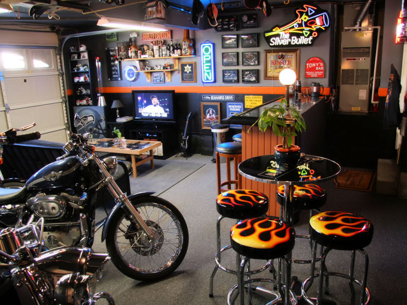 Garage Man Cave Ideas