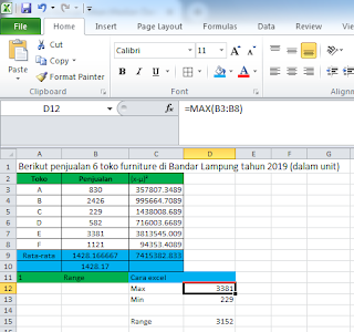 Range,Varian dan Standar Deviasi