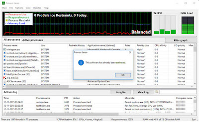 Process Lasso Pro Full Terbaru