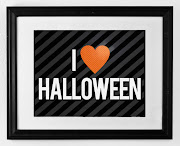 I Love Halloween Free Printable (love halloween frame)