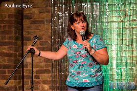 Pauline Eyre comedian at Women in Sisterhood May Event