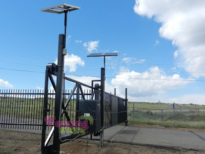 Solar gate operators