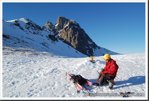 Circo Sur del Midi d'Ossau con esquis (Portalet, Pirineo Frances) (Fon) 263