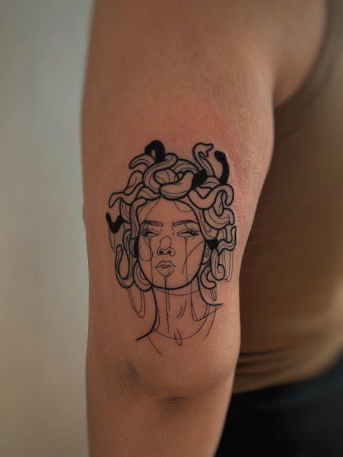 30 tatuagens da medusa para se inspirar