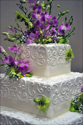 Square Wedding Cakes