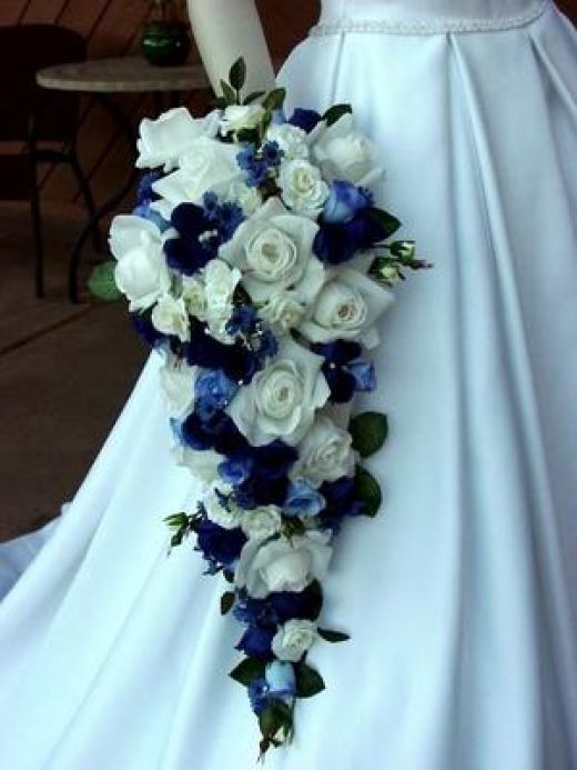 The Hydrangea Bridal Bouquet is a good choice for a summer bridal bouquet