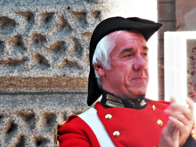 Uniformed character at Cornish Feast Week