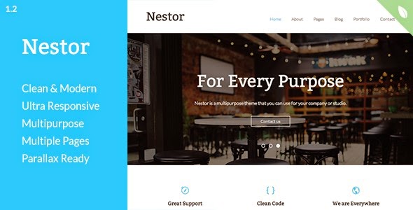 Nestor drupal theme