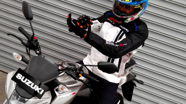 Jaket Suzuki GSX R150 dan GSX S150 Indonesia