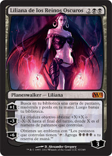 Liliana de los Reinos Oscuros Liliana of the Dark Realms el blog de cartas magic