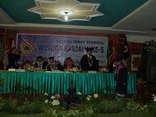 Wisuda Sarjana  UNIM ke 5 Tahun 2008