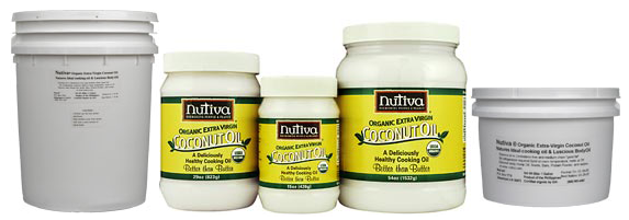 Nutiva Extra Virgin Coconut Oil Series