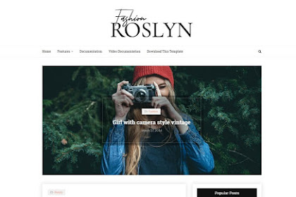 Roslyn - Responsive Mode Blogger Template