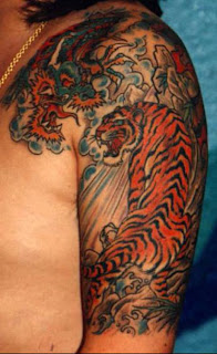 tigre e dragão tattoo